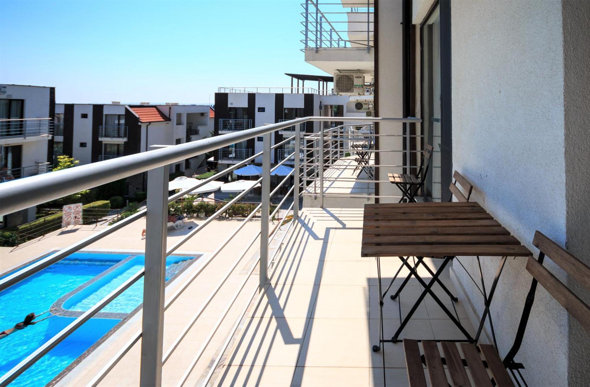 New Line Village Apartments Sunny Beach Eksteriør billede